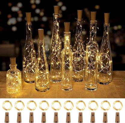 Bottle Lights LED Bottle Fairy String Lights with Cork for Party Wedding Decoration Lights 3M