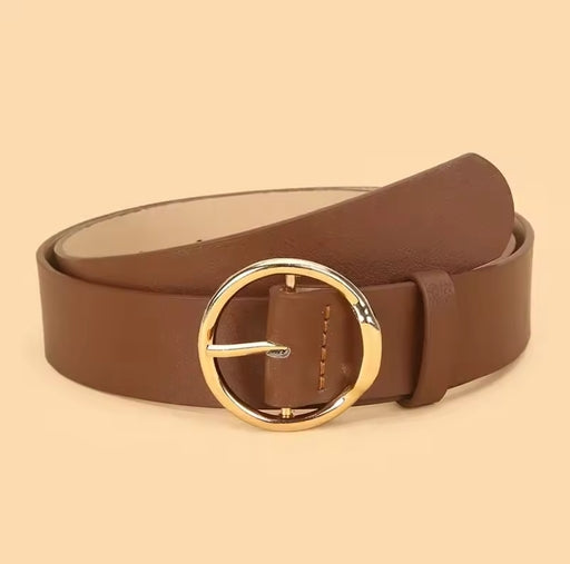 Women'S Minimalist and Stylish Versatile Belts, Classic Belts for Jeans and Dresses, Featuring a Des