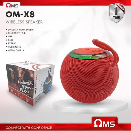OMS X8 Portable Speaker with IPX6