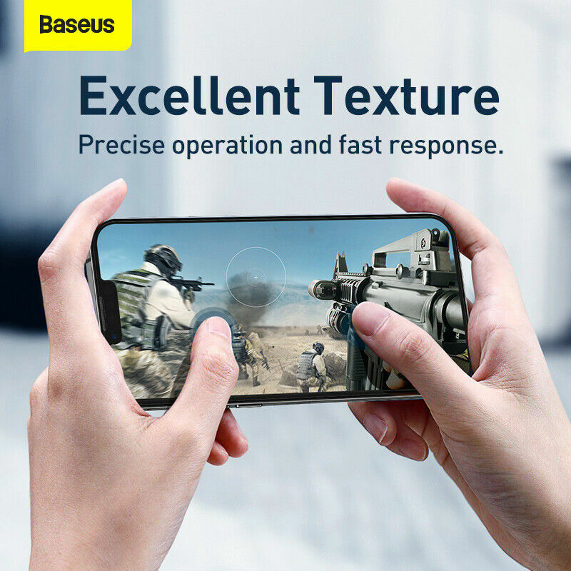 Baseus Glare Repelling Full-Coverage HD Tempered Glass Screen Protector For iPhone 14 PRO MAX / 15 PLUS