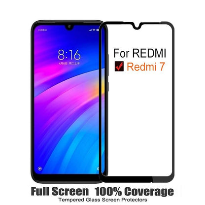 Tempered Glass For Xiaomi Redmi 7 Screen Protector Protective Safety Film On Redmi 7 6.26 inch