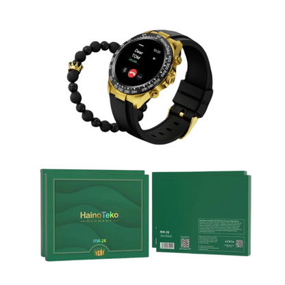 Haino Teko Germany RW-26 Round Smartwatch with stylish King Bracelet