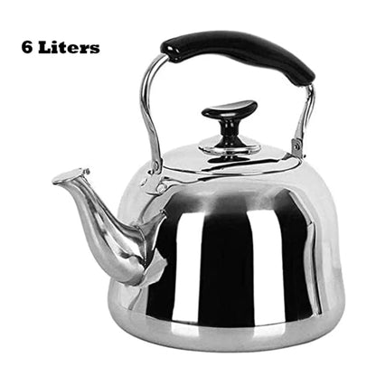 Stainless Steel Kettle Large Size 5 Liters / 6 Liters