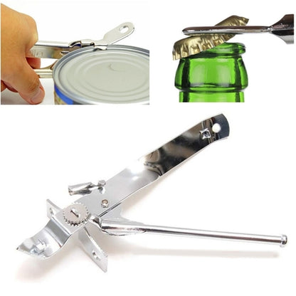 Can Jar Tin Bottle Opener Tin Cutter Food Camping Kitchen Tool Stainless Steel