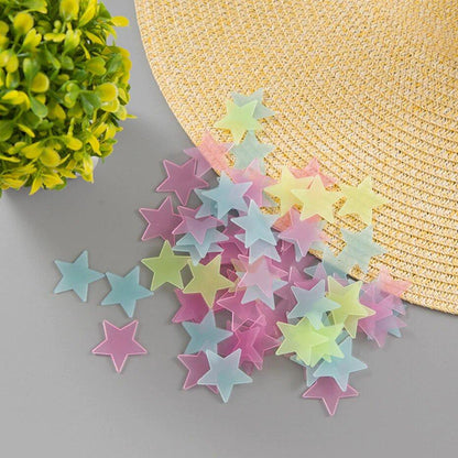 50 Pieces High Quality Radium Stars stickers Radiam star stickers