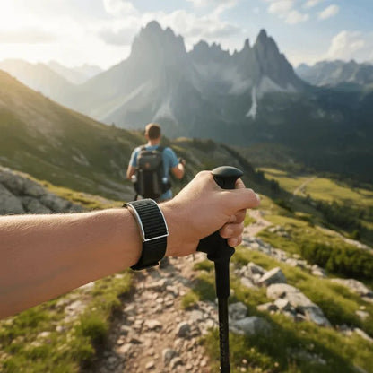 Porodo TrackFit Smart Fitness Band - Screenless Health Tracker with Nylon Strap