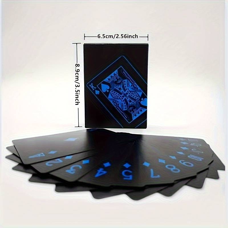 Waterproof PVC Playing Cards: Durable Illusionist Poker Deck for Casino Parties & Game Nights