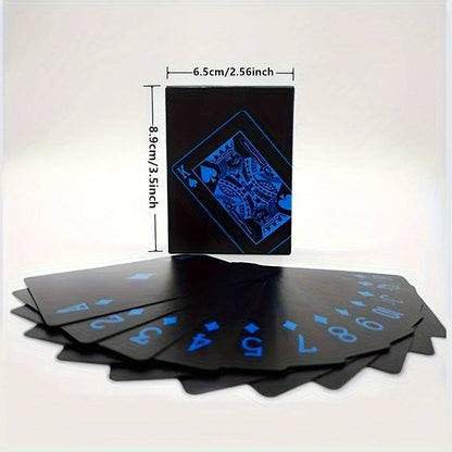 Waterproof PVC Playing Cards: Durable Illusionist Poker Deck for Casino Parties & Game Nights