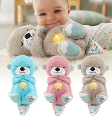 Breathing Otter Breathing Teddy Bear Breathing Teddy Breathing Bear with Soft Music SMT