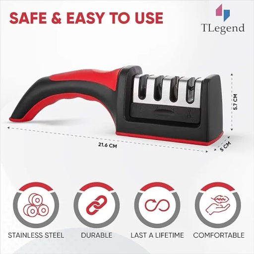 Knife Sharpeners for Kitchen Knivesâ€“ Stainless Steel