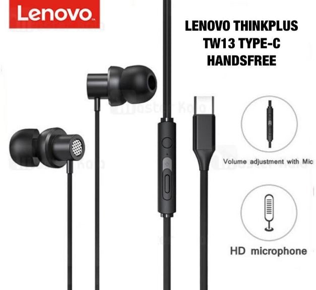 Orginal Lenovo Think plus TW13 Wired Earphone