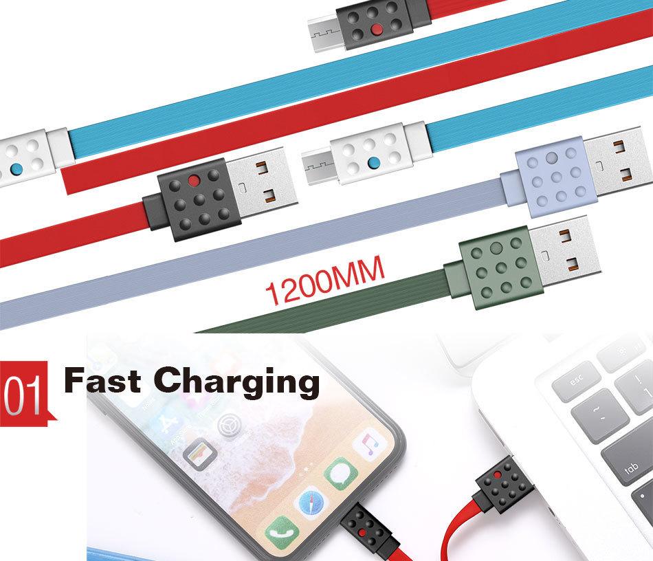 PRODA Type-C USB Charging Data Cable 1M For Samsung Galaxy Huawei Xiaomi