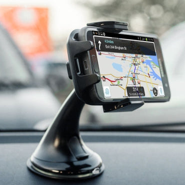 Universal Car Mount Holder for Mobile Phone with Suction Cup Rotating 360 Degree