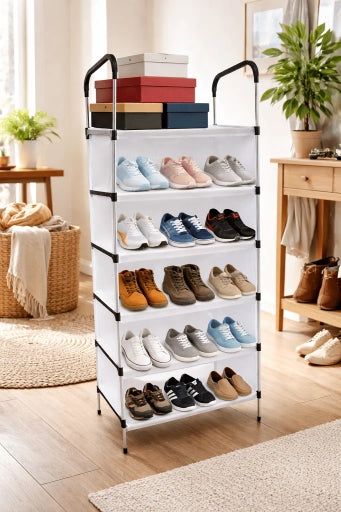 7 Layer Dustproof Shoe Rack