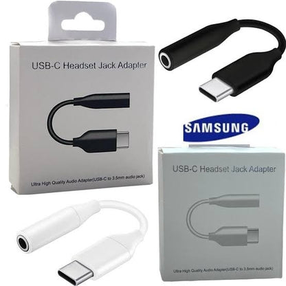 SAMSUNG USB Type C to Headphone Jack Adapter 3.5Mm Earphone Audio Cable