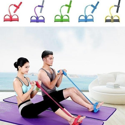 Elastic Band Yoga Sport Exercise Leg Slimming Body Fitness Equipment Pedal Pull Rope