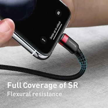 2M Baseus 3A USB Type C To Type-C Cafule Cable For iPad Pro Xiaomi Mix 3 Huawei Mate 20 Pro Oneplus 6t 6 PD Quick Charge 2M