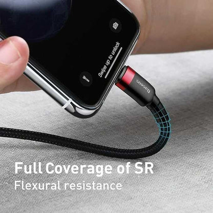 2M Baseus 3A USB Type C To Type-C Cafule Cable For iPad Pro Xiaomi Mix 3 Huawei Mate 20 Pro Oneplus 6t 6 PD Quick Charge 2M