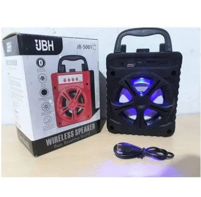 Mini Wireless Bluetooth Speaker JBH JB-5002 Extra Bass with LED Light & FM Radio