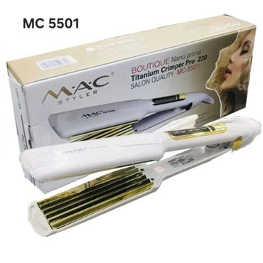M.A.C Salon Professional Hair Crimping Iron MC-5501