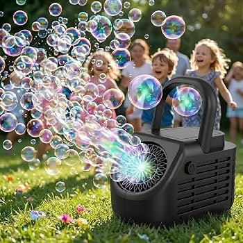 Stage Machine Children's Fully Automatic Blowing Toy Wedding Birthday Outdoor Stage Party Outdoor