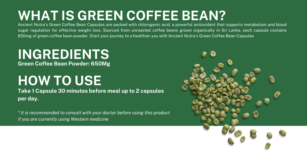 Green Coffee Bean - 60 capsules