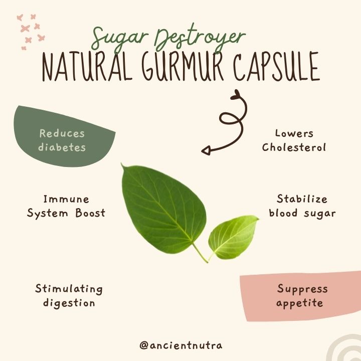 Gurmar (Masbedda) මස්බැද්ධ - 60 capsules