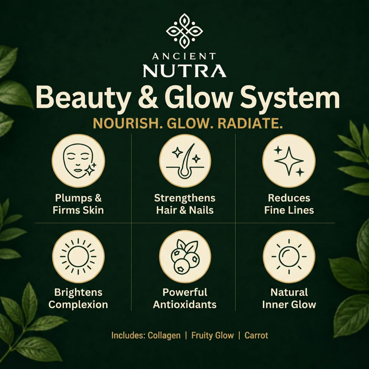 Ancient Nutra Beauty & Glow System