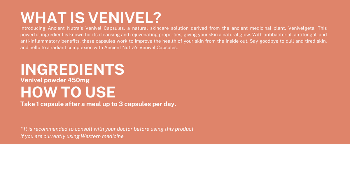 Venivel - 60 capsules